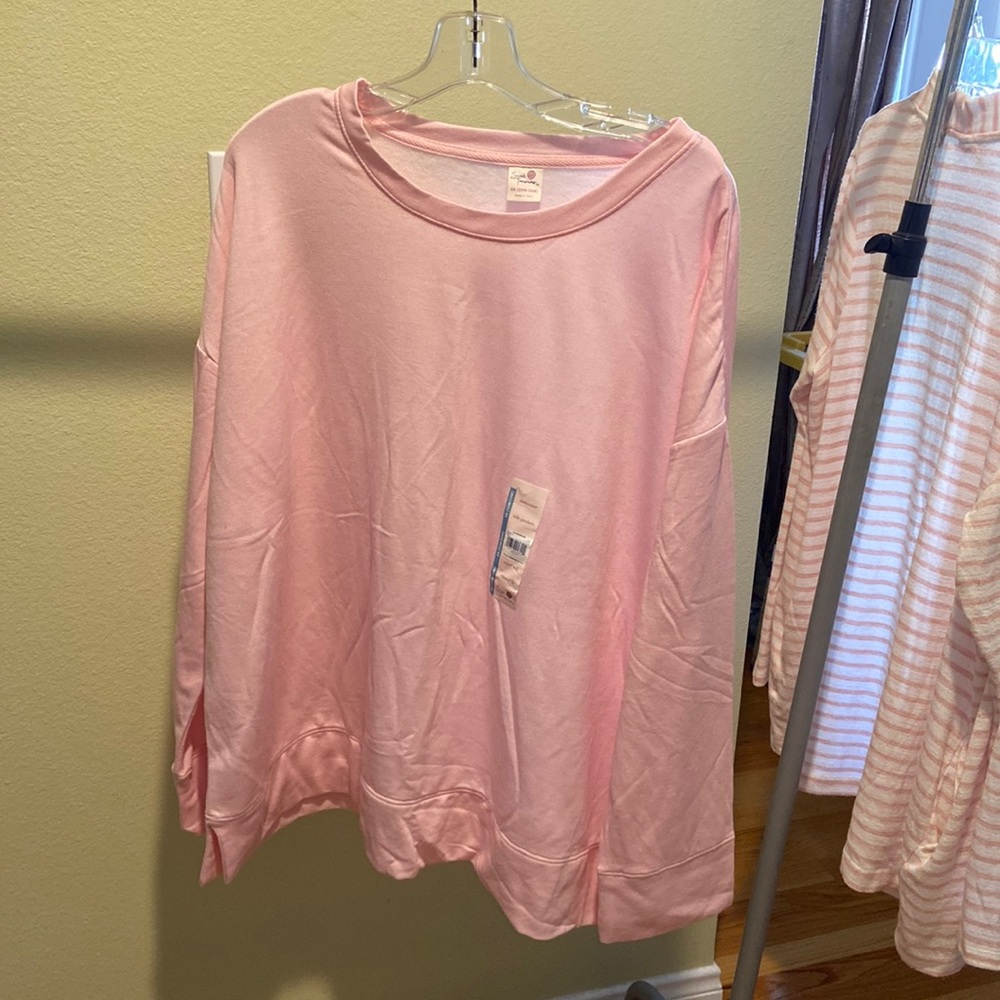 Pink sweatshirt secret treasures